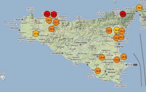 mappa sicilia